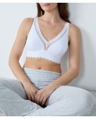 Soutien-gorge sans armatures Cherie Cherie Post Op blanc