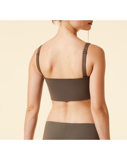 24 Hours BH ohne Bügel, khakifarben, olivgrün