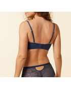 Flexi Micro marineblauwe beha met beugel