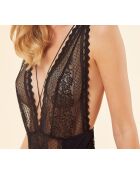 Body intero nero senza ferretto Anthem