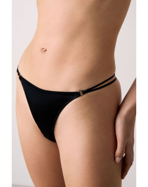 Tanga negro medianoche