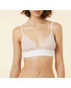 Witte bh zonder beugel nr. 8 Sentiment
