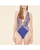 Body intero senza ferretto blu Karat