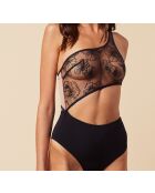 Body intero senza ferretto Nymphe noir