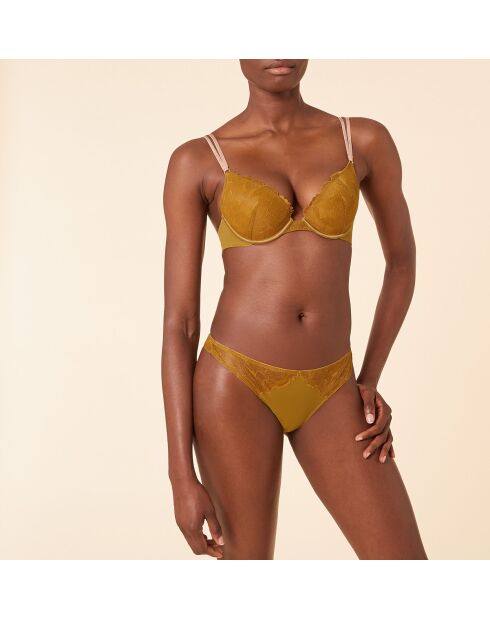 Tanga Relax color caqui olivo