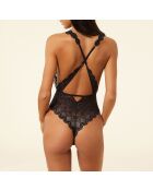 Body une pièce sans armatures Sky noir