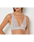 Soutien-gorge avec armatures n°7 Panama argent