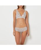 Soutien-gorge avec armatures n°7 Panama argent