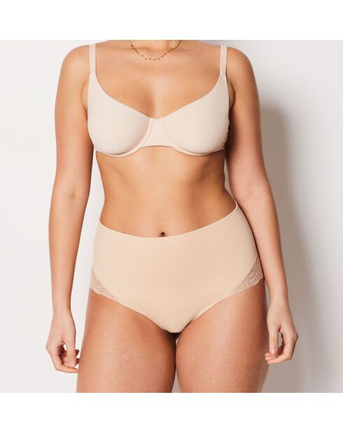 Bragas beige Byetam Power Lace