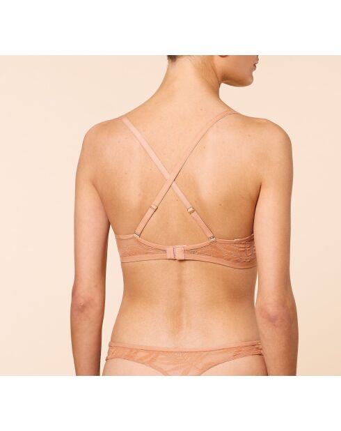Soutien-gorge avec armatures Palme beige