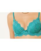 Success turquoise push-up bh met beugel nr. 2
