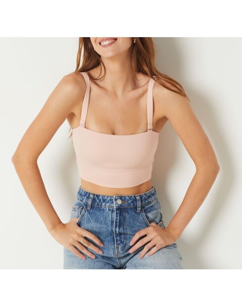 24 Hours beigefarbener Bügel-BH