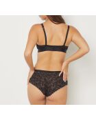 Shorty Tabby Plus Size negro