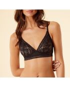 Sujetador negro con aros Destinee