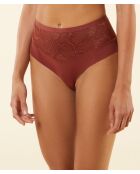 Braguitas Flexi Lace en ladrillo rojo