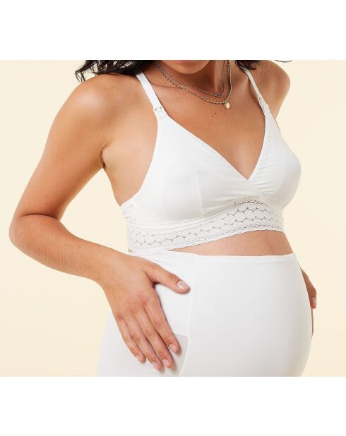 Envie ecrufarbener Still-BH