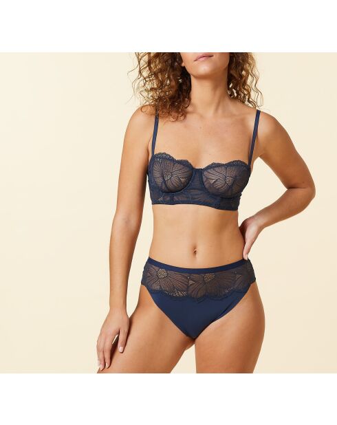 Flexi Lace marineblauer Tanga