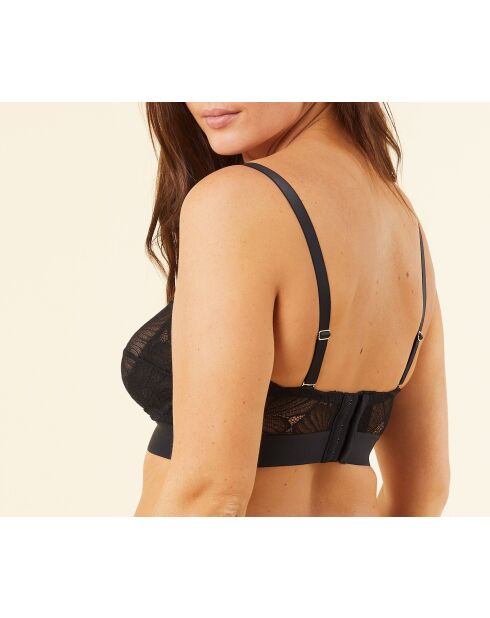 Soutien-gorge avec armatures Flexi Lace noir