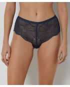 Marineblauwe korte broek Flexi Lace