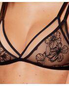 Soutien-gorge sans armatures Nymphe noir