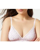 Vrolijk paarse beugelbeha