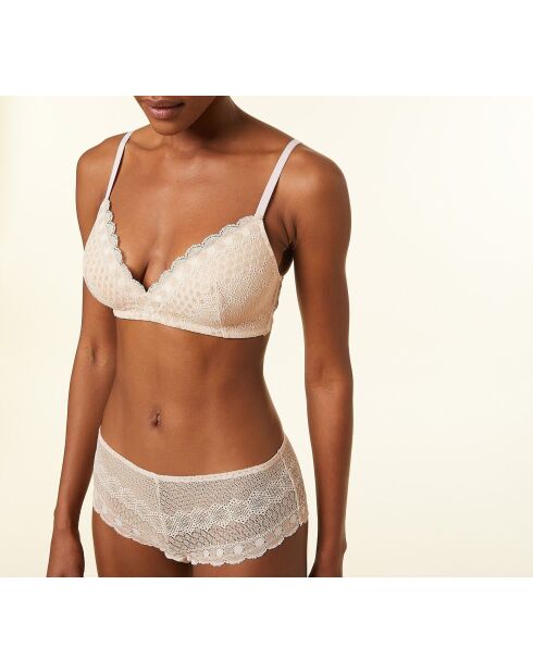 Soutien-gorge sans armatures Cherie Cherie rose poudre