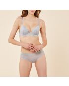 Sujetador push-up con aros número 2 Babydoll gris claro