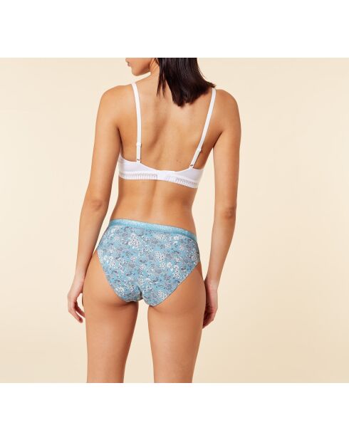 Culotte Aya Print bleue