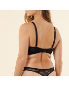 Sujetador con aros negro Palme