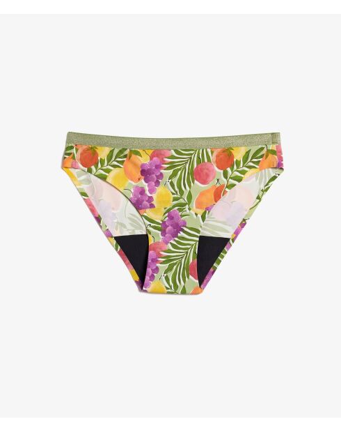 Bragas menstruales Aya con fondo verde