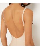 Abito tubino beige Control Byetam