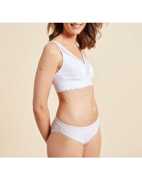 Soutien-gorge sans armatures Cherie Cherie Post Op blanc