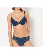 Himmelblauer Push-up-BH mit Bügel Nr. 2