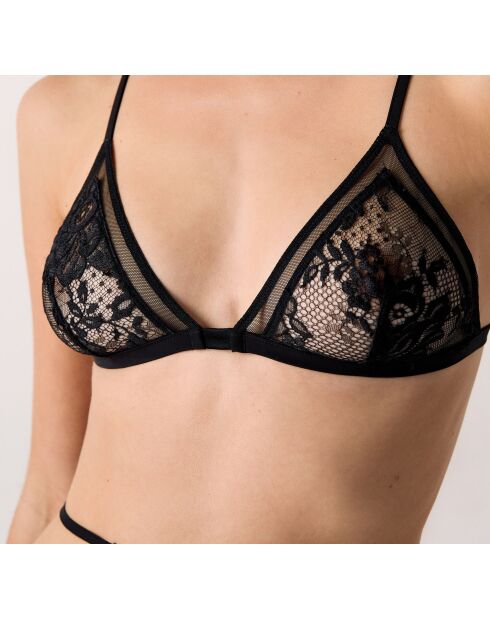 Dentelle And Me zwarte bh met beugel