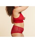Soutien-gorge sans armatures pad amovible n°8 Cherie Cherie rouge