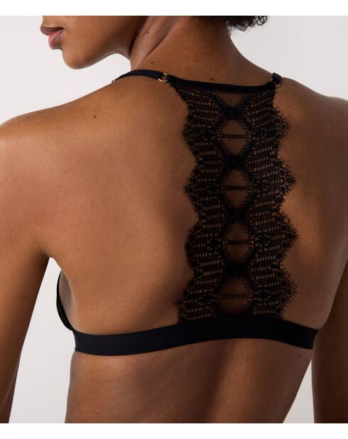 Reggiseno nero senza ferretto Narcisse