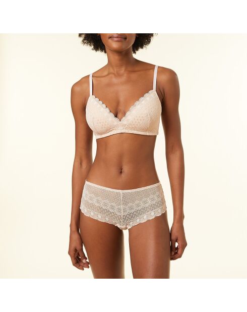 Soutien-gorge sans armatures Cherie Cherie rose poudre