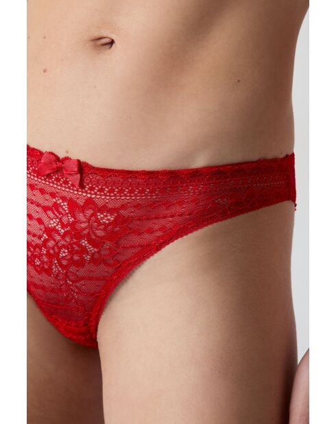 Culotte Panama rouge