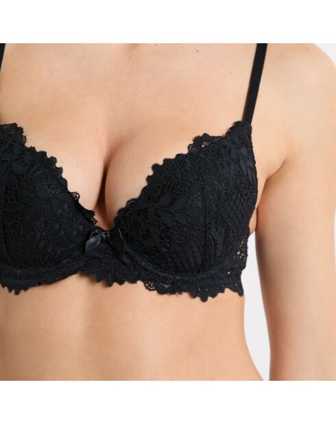 Success zwarte push-up bh met beugel