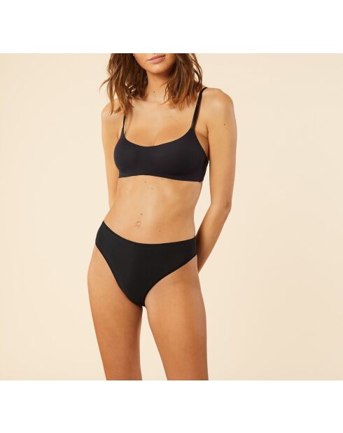 Perfektes schwarzes Baumwollhöschen