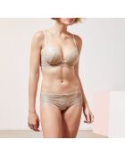Soutien-gorge avec armatures Panama or