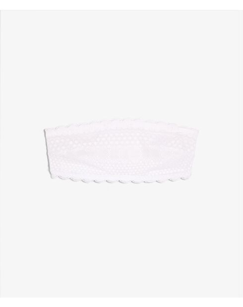 Cherie Cherie weißer BH ohne Bügel