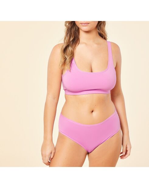 Roze bh zonder beugel van 360 katoen