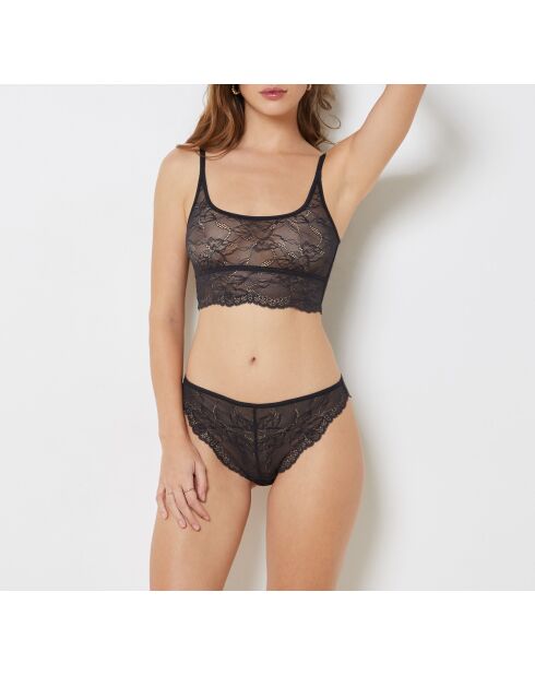 Lace 360 BH ohne Bügel, schwarz