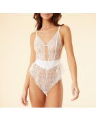Body de una sola pieza sin aros Passion ecru