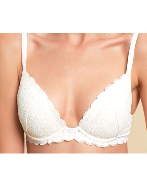 Cherie Cherie Cherie ecrufarbener Push-up-BH mit Bügel Nr. 2