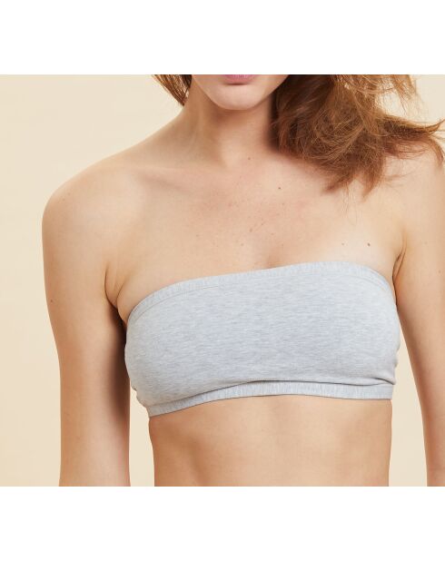 Lichtgrijze bh met beugel Cotton 360