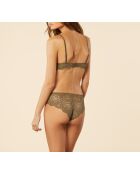 Success Khaki-BH mit Bügel, olivgrün