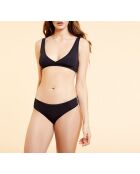 Pure 360 We Care Wende-BH ohne Bügel, schwarz