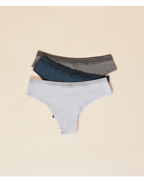 Set van 3 veelkleurige Jacky shorties